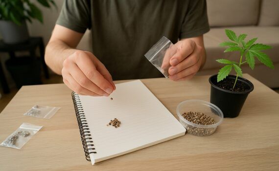 Kolekcjonerów nasion marihuany